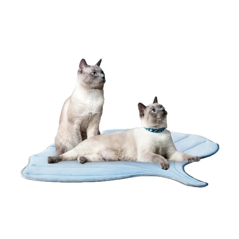 Cool pet Mat Eco-friendly Cooling Pad for Large Dog Pet Cooling Mats for Dog bed & Cat house Use in Crate Tunk Camping Outdoor