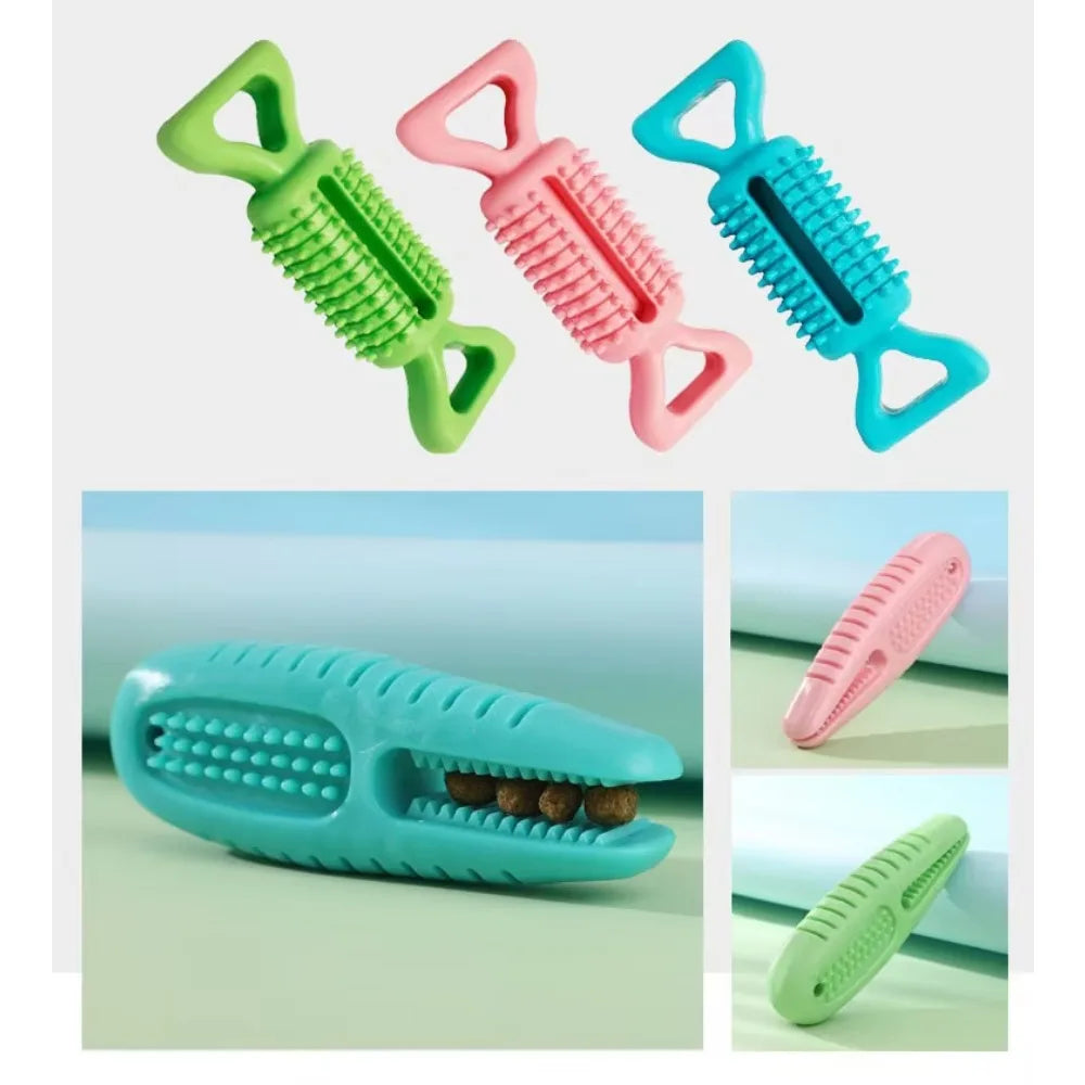 Teeth Cleaning Toy Food Dispensing Rubber Funny Ball Tpr Dog Chew Toy Durable Interactive Dog Toys,Pet Chew Toys Dog Teeth Clean