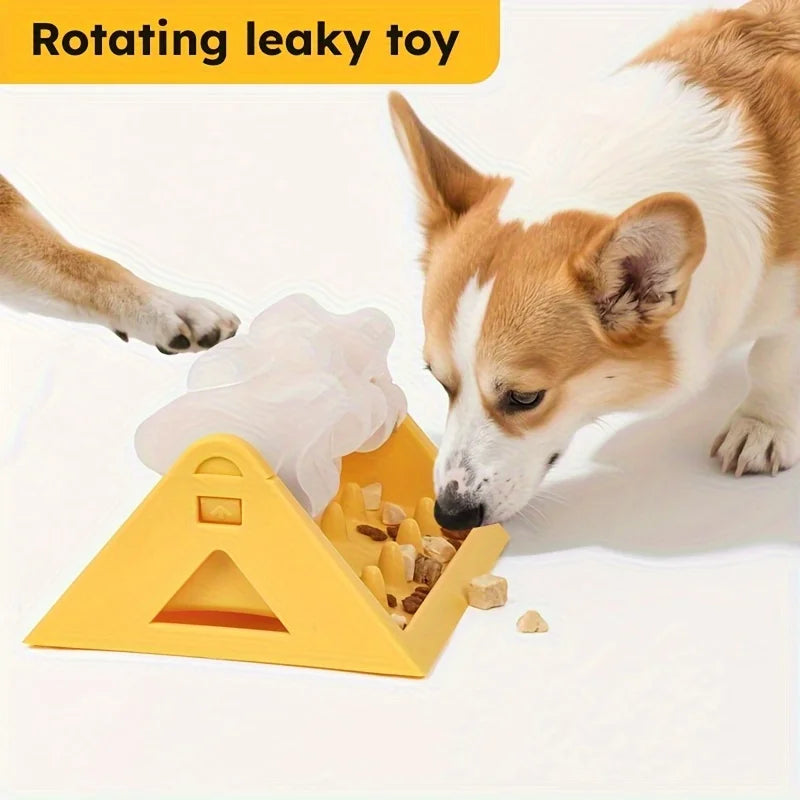 Interactive Dog Food Dispenser Toy - Puzzle Feeder with Leak-Proof Design, Slow-Feeding Design & Durable PP Material for Dogs