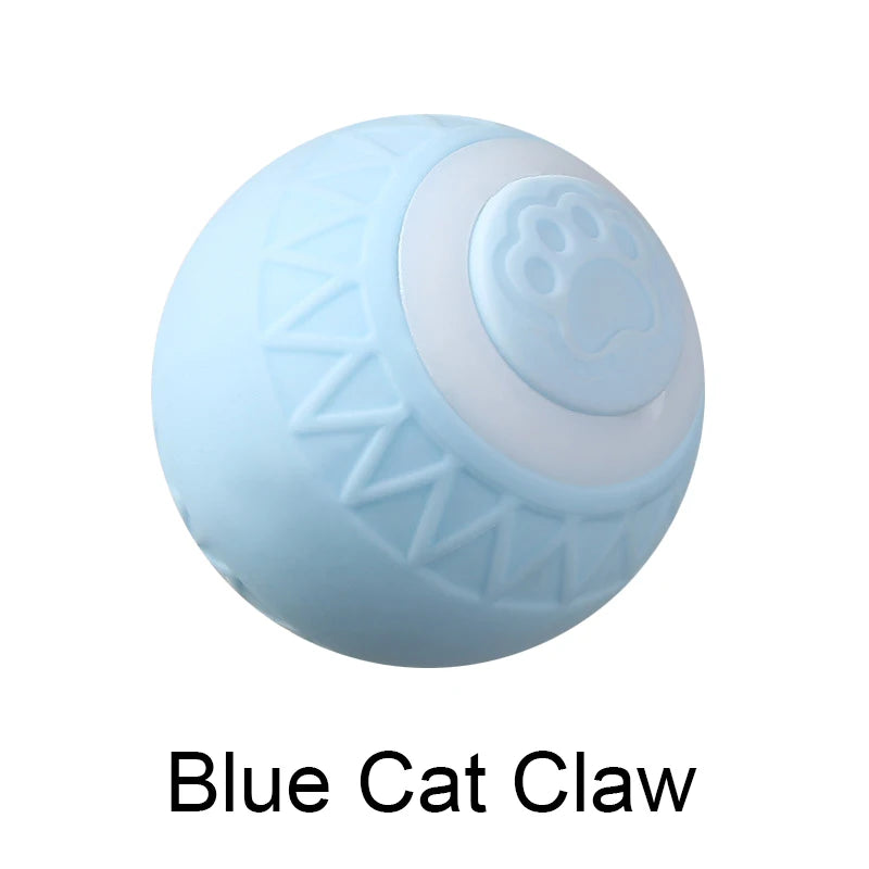 Pet Cat's Supplies Spin Ball Things for Cats Toys Electric Interactive USB Charging Cat and Dog Accessories Cat Ball Toy
