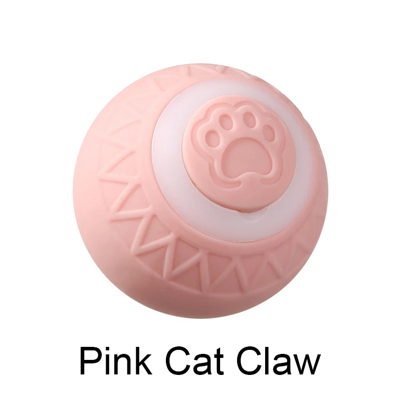 Pet Cat's Supplies Spin Ball Things for Cats Toys Electric Interactive USB Charging Cat and Dog Accessories Cat Ball Toy