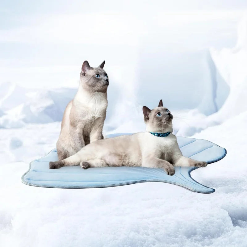 Cool pet Mat Eco-friendly Cooling Pad for Large Dog Pet Cooling Mats for Dog bed & Cat house Use in Crate Tunk Camping Outdoor