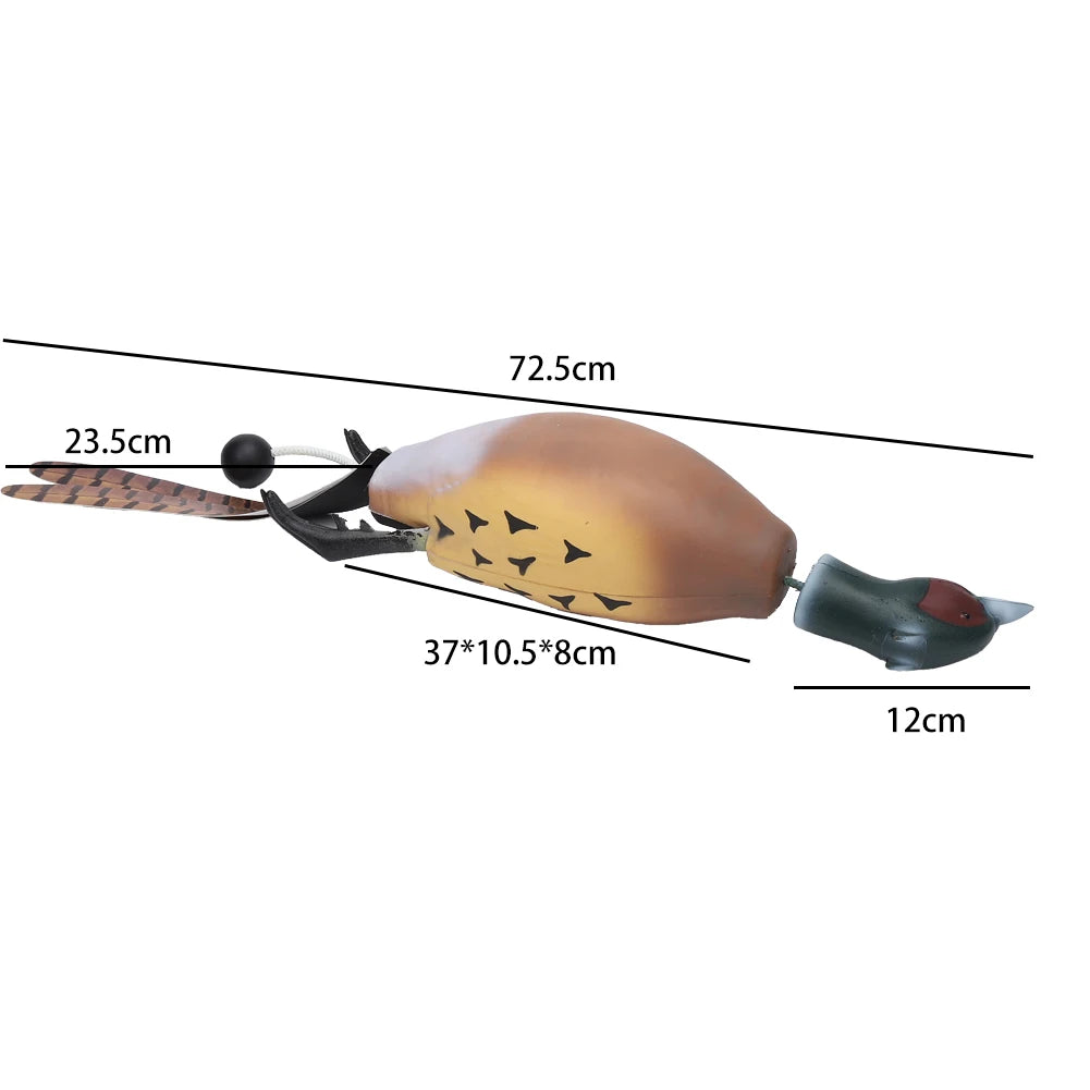 Mulipurpose Pet Dead Fowl Fetch Toy For Training Dogs Outdoor Indoor Imitate Dead Fowl Essential For Trainers